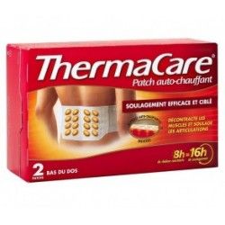 THERMACARE Patch chauffant Bas du dos Boite de 2 THERMACARE Patch chauffant Bas du dos Boite de 2
