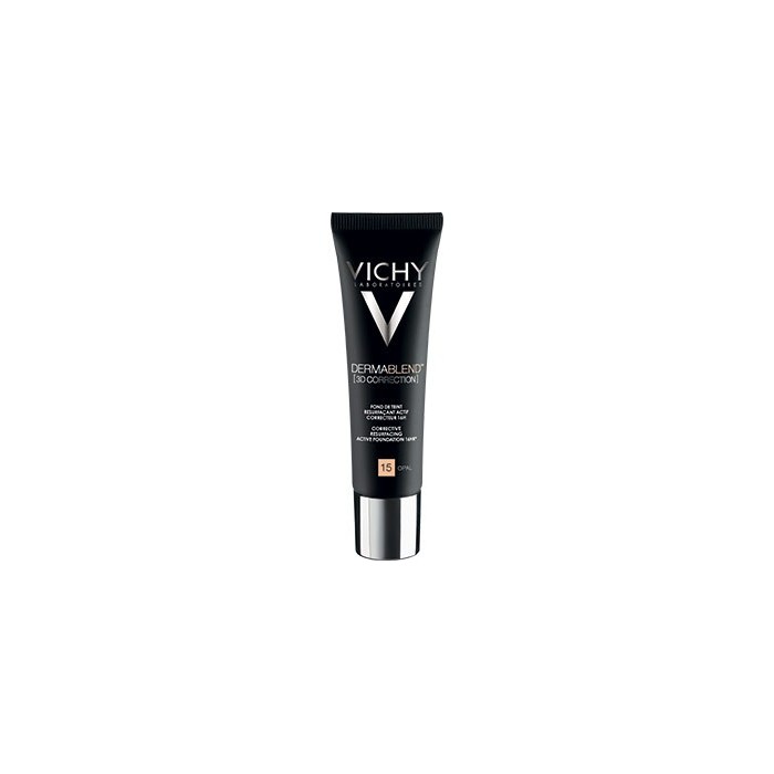 VICHY DERMABLEND 3D Correction Fond de teint n°15 Opal Tube de 30 ml