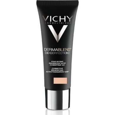 VICHY DERMABLEND 3D Correction Fond de teint n° 45 Gold Tube de 30 ml VICHY DERMABLEND 3D Correction Fond de teint n° 45 Gold Tube de 30 ml