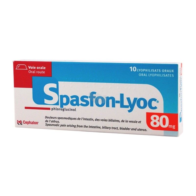 Spasfon Lyoc 80mg Lyoph Or B 10 Spasfon Lyoc 80mg Lyoph Or B 10