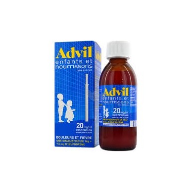 ADVIL 20mg/ml Suspention buvable Flacon de 200ml ADVIL 20mg/ml Suspention buvable Flacon de 200ml
