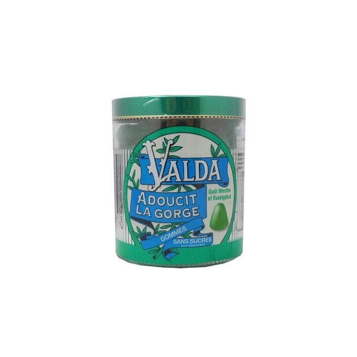 VALDA ss suc Gom mÃ¢ch menthe eucalypt B/160