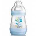 MAM Biberon Anti-Colique - 160ml - 0 à 6 mois - Tétine Débit 1 - bleue MAM - 1 MAM Biberon Anti-Colique - 160ml - 0 à 6 mois - Tétine Débit 1 - bleue MAM - 1