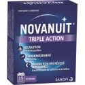 NOVANUIT Triple action Sommeil Complément alimentaire Boite de 30 gélules SANOFI - 1