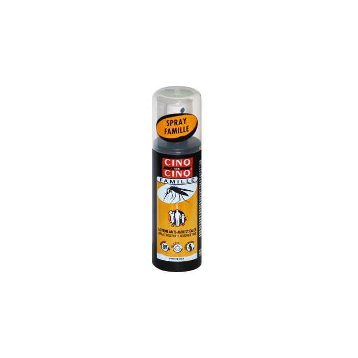 CINQ SUR CINQ FAMILLE Lotion anti-moustique Spray de 100 ml