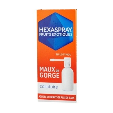 HEXASPRAY Fruit exotique Collutoire de 30 grammes
