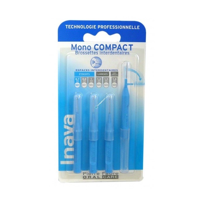 INAVA Brossettes interdentaires 0.7 mm Boite de 4
