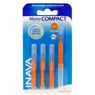 INAVA Brossettes interdentaires 1 mm Boite de 4 INAVA Brossettes interdentaires 1 mm Boite de 4