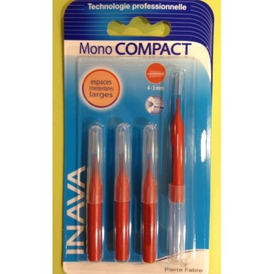 INAVA Brossettes interdentaires 1.2 mm Boite de 4 INAVA Brossettes interdentaires 1.2 mm Boite de 4