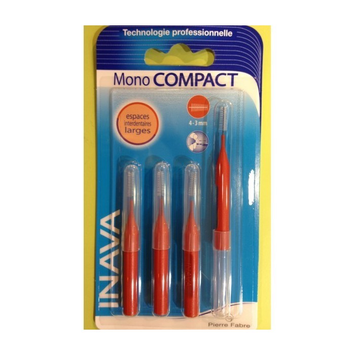 INAVA Brossettes interdentaires 1.2 mm Boite de 4