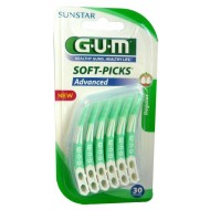 GUM SOFT PICKS Advanced Regular Boite de 30