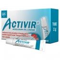 ACTIVIR 5% Crème tube de 2g GLAXOSMITHKLINE SANTÉ GRAND PUBLIC - 1 ACTIVIR 5% Crème tube de 2g GLAXOSMITHKLINE SANTÉ GRAND PUBLIC - 1