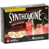 SYNTHOLKINE Patch chauffant Boite de 4 spécial bas du dos