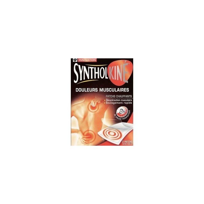 SYNTHOLKINE Patch chauffant Boite de 4 petit format