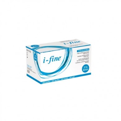 I-FINE  8 mm Boite de 100 Aiguille