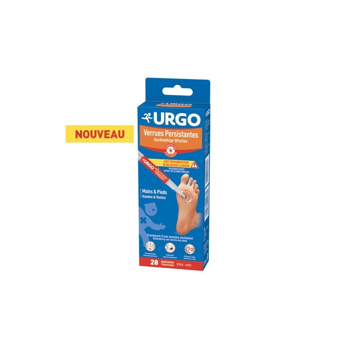 URGO Verrues persistantes Stylo de 28 applications