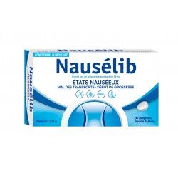 NAUSELIB Etats mauséeux Boite de 36 comprimés
