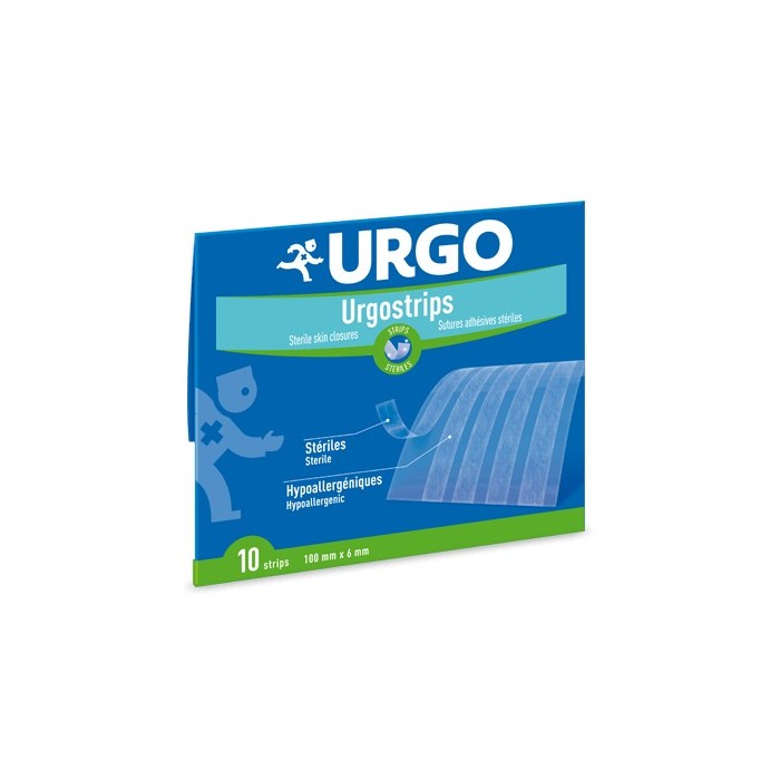 URGOSTRIPS Boite de 10 sutures adhésives stériles hypoallergéniques Urgo - 1