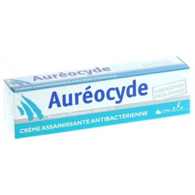 AUREOCYDE Crème assainissant anti-bactérienne Tube de 15g COOPÉRATION PHARMACEUTIQUE FRANÇAISE - 1 AUREOCYDE Crème assainissant anti-bactérienne Tube de 15g COOPÉRATION PHARMACEUTIQUE FRANÇAISE - 1