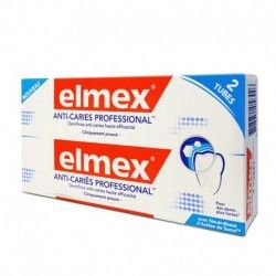 ELMEX Anti caries professional 2 tubes de 75 ml