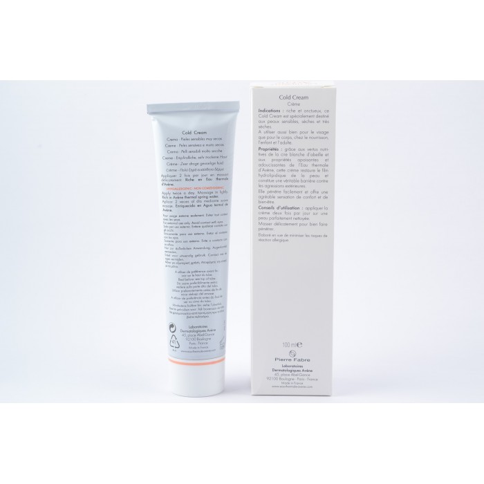 AVENE COLD CREAM Crème visage Tube de 100ml