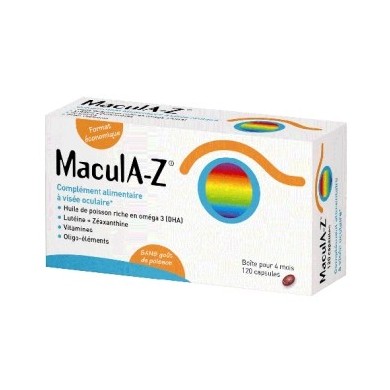 MACULA-Z Complément alimentaire à visée oculaire boite de 120 capsules
