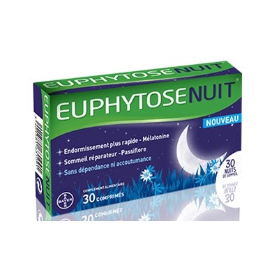 EUPHYTOSE Nuit Boite de 30 comprimés EUPHYTOSE Nuit Boite de 30 comprimés
