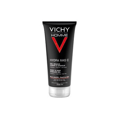 VICHY HOMME MAG C Gel douche corps et cheveux Flacons de 200ml VICHY - 1 VICHY HOMME MAG C Gel douche corps et cheveux Flacons de 200ml VICHY - 1