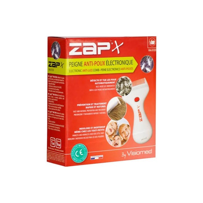 VISIOMED ZAP Peigne poux électronique VISIOMED - 1