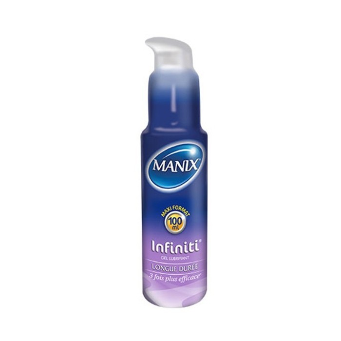 MANIX INFINITY Gel lubrifiant formule silicone Flacon pompe de 100 ml