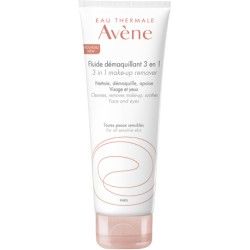 AVENE Fluide démaquillant 3 en 1 Tube de 200 ml