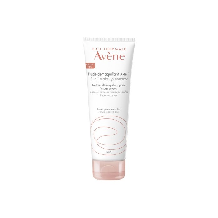 AVENE Fluide démaquillant 3 en 1 Tube de 200 ml