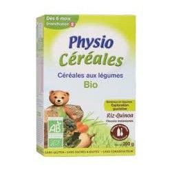 PHYSIOLAC Bio Céréales Riz, Millet, Quinoa Dès 4 mois Boite de 200 grammes PHYSIOLAC Bio Céréales Riz, Millet, Quinoa Dès 4 mois Boite de 200 grammes