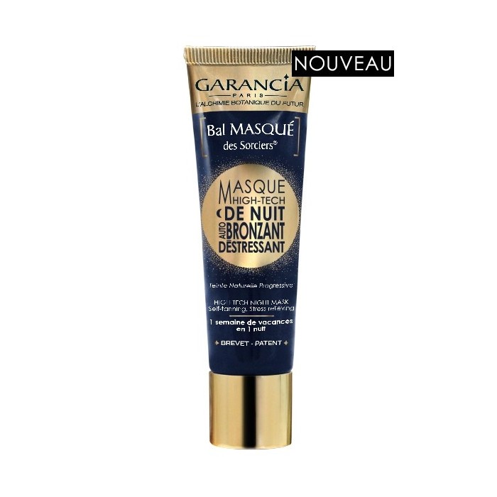GARANCIA Masque de nuit auto bronzant destressant Tube de 50 ml
