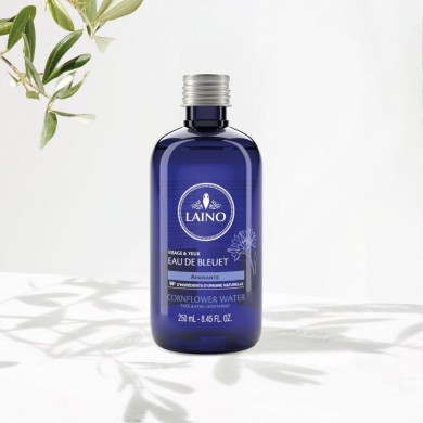 LAINO Eau de Bleuet  Visage et yeux Flacon de 250 ml
