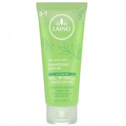 LAINO Shampooing douche au thé vert BIO Tube de 200 ml LAINO - 1