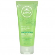 LAINO Shampooing douche au thé vert BIO Tube de 200 ml LAINO - 1