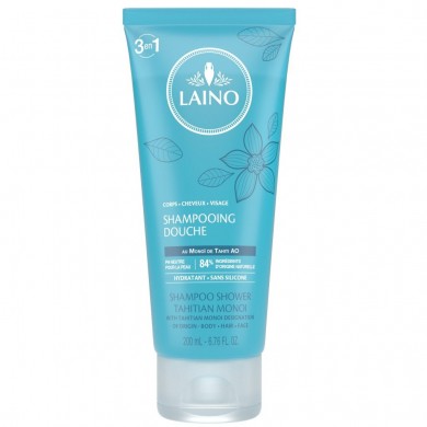 LAINO Shampooing Douche au Monoï de Tahiti Flacon de 200 ml LAINO - 1