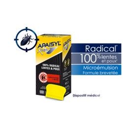 APAISYL Anti poux XPERT  Lotion + peigne  Flacon de 200ml MERIAL - 1 APAISYL Anti poux XPERT  Lotion + peigne  Flacon de 200ml MERIAL - 1