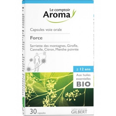 LE COMPTOIR AROMA Capsules FORCE  Boite de 30