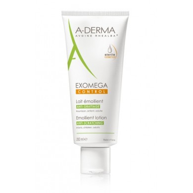 ADERMA EXOMEGA CONTROL Lait émollient anti grattage Tube de 200 ml ADERMA EXOMEGA CONTROL Lait émollient anti grattage Tube de 200 ml