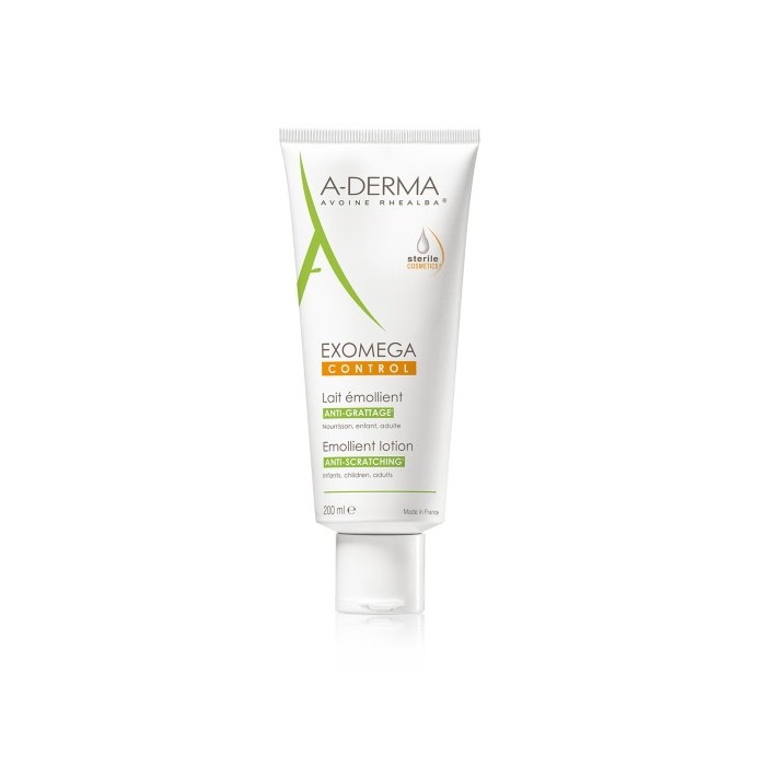 ADERMA EXOMEGA CONTROL Lait émollient anti grattage Tube de 200 ml
