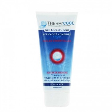 THERM COOL Gel anti douleur 3 en 1 Tube de 100 ml THERM COOL Gel anti douleur 3 en 1 Tube de 100 ml