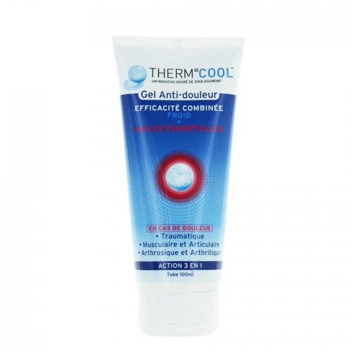 THERM COOL Gel anti douleur 3 en 1 Tube de 100 ml THERM COOL Gel anti douleur 3 en 1 Tube de 100 ml