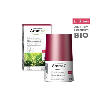 LE COMPTOIR AROMA Roll-on décontractant OSTEROMA 50 ml