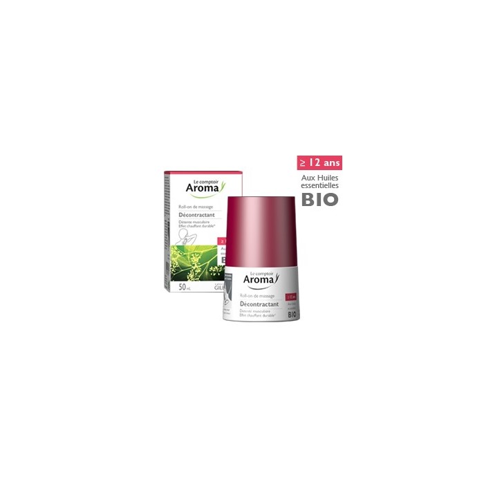 LE COMPTOIR AROMA Roll-on décontractant OSTEROMA 50 ml
