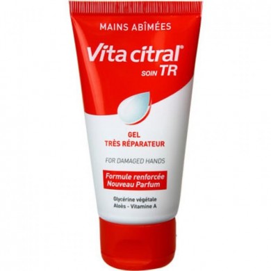 VITA CITRAL TR Gel mains réparateur Tube de 75ml VITA CITRAL TR Gel mains réparateur Tube de 75ml