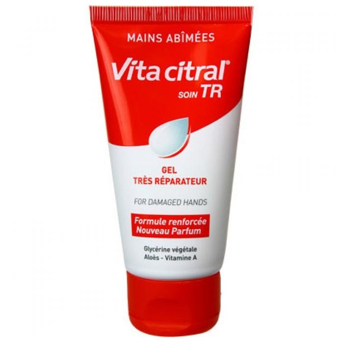 VITA CITRAL TR Gel mains réparateur Tube de 75ml VITA CITRAL TR Gel mains réparateur Tube de 75ml