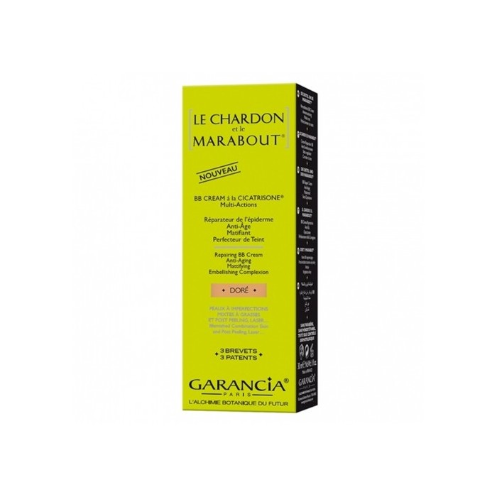 GARANCIA Le charbon et le marabout BB Cream Doré Tube de 30 ml