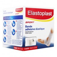 ELASTOPLAST Bande adhésive élastique 6cmx2,5m EUCERIN - 1